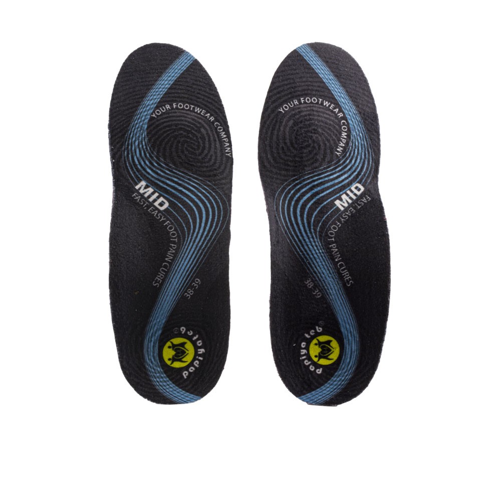 خرید آنلاین کفی طبی ورزشی پاپیا متناسب با قوس متوسط پا (Sport Mid Arch) کد 86